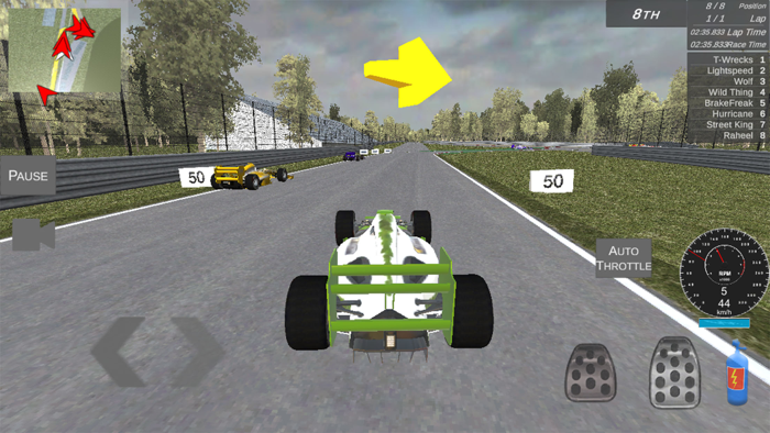 Concept Sports Car Race 2023