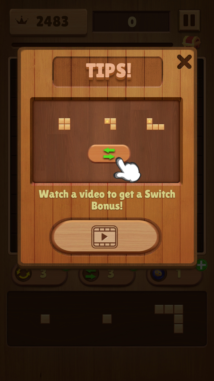 Woodytris Block Puzzle