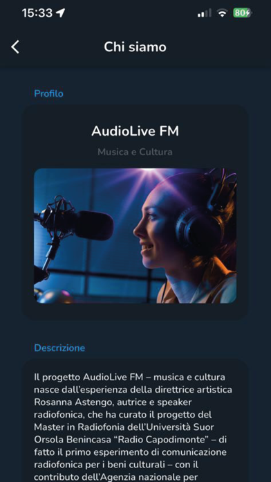 AudioLive FM Screenshot
