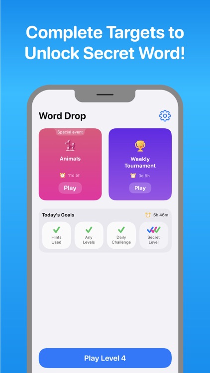 Word Drop - Viral Word Puzzle