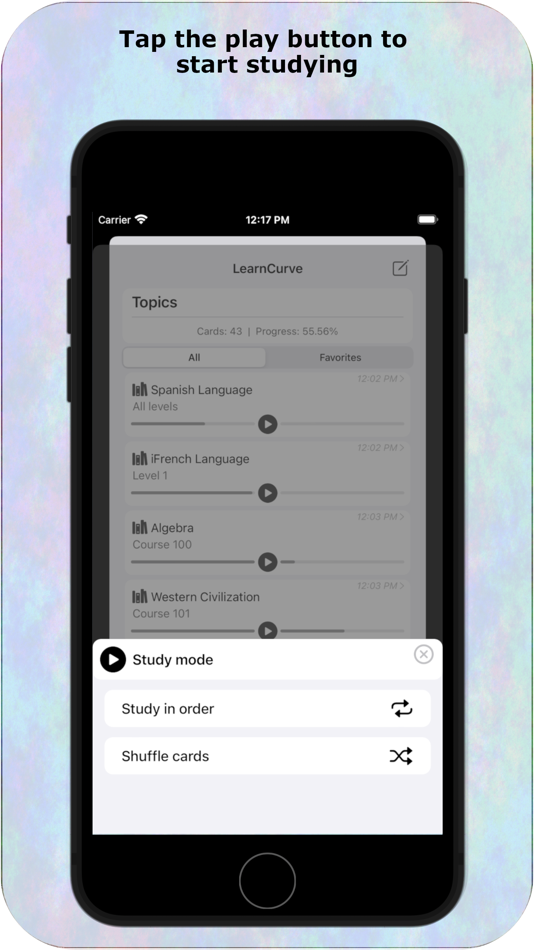 #2. LearnCurve (iOS) By: SNAPPY NERD PRODUCTIONS, LLC