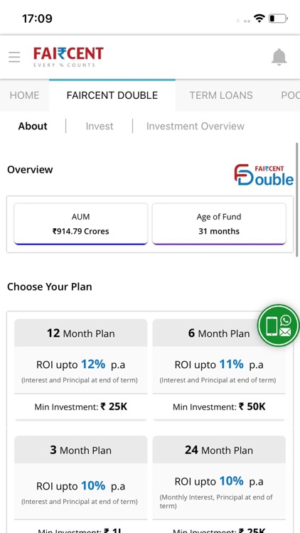 Faircent - P2P Investment