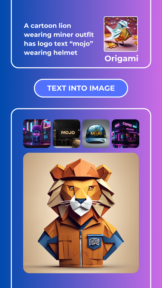 #6. MOJO AI Infinity (iOS) By: Innoria Solution