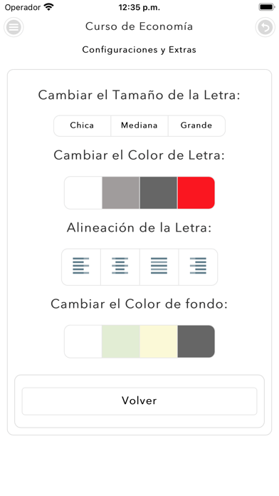 Curso de Economia Screenshot