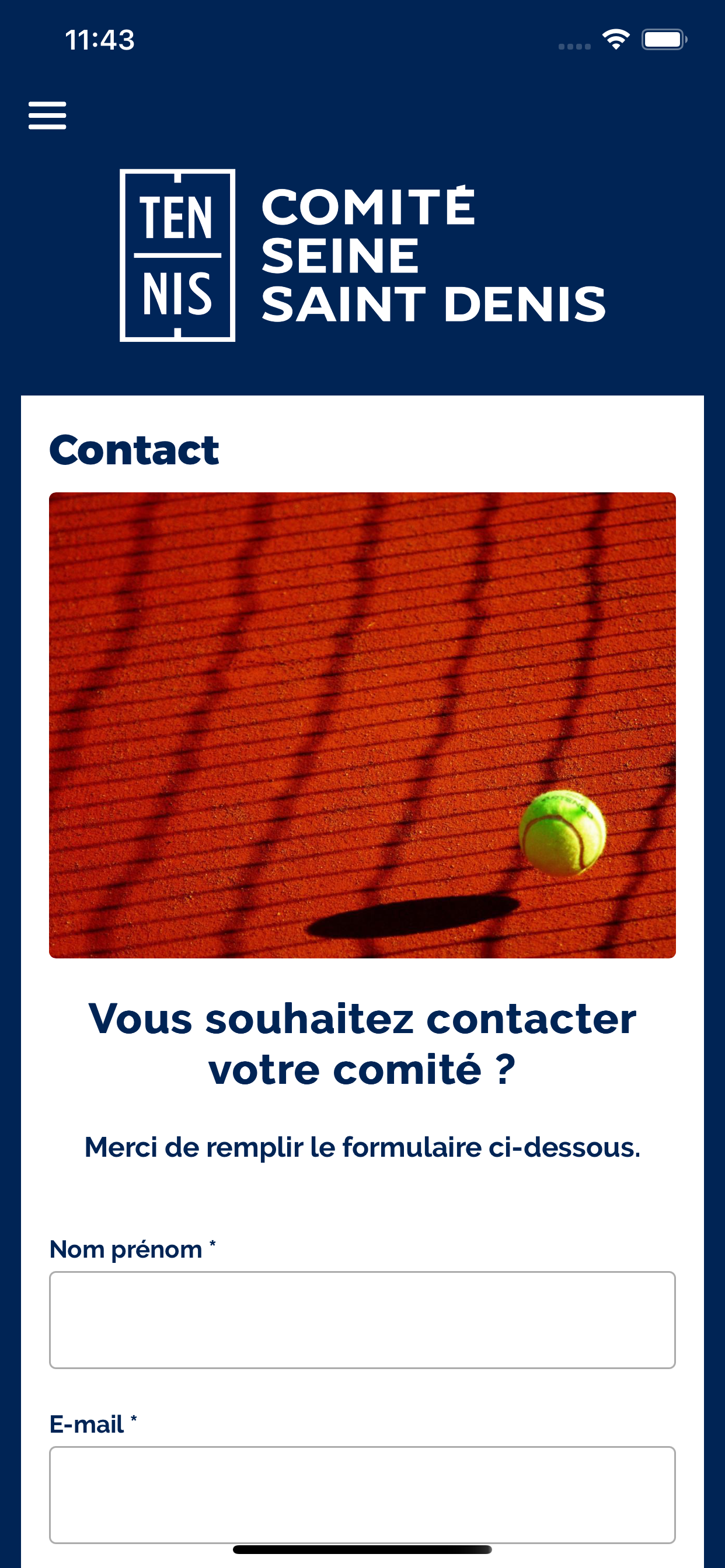 Comité Tennis 93