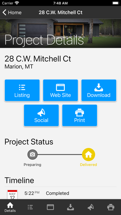 Screenshot 2 of Omnivista Productions App