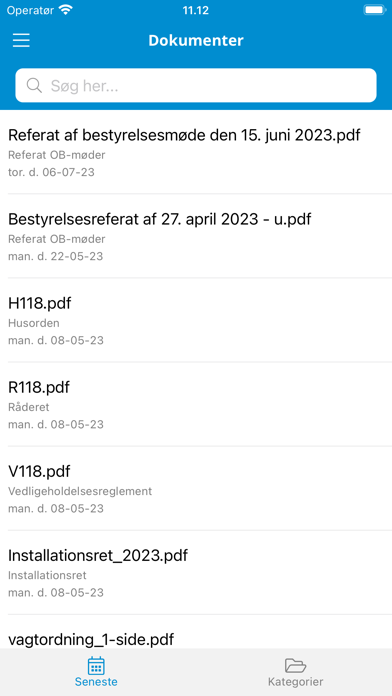 VIBO - Min Bolig Screenshot