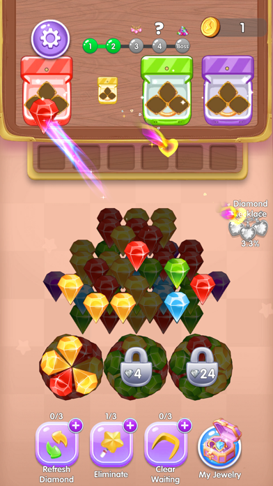 Diamond Sort Puzzle! Screenshot