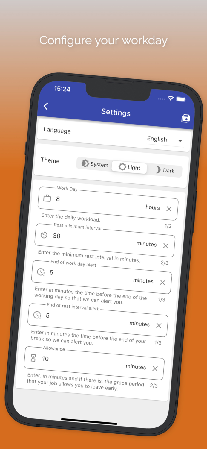 TimeControl Personal Control