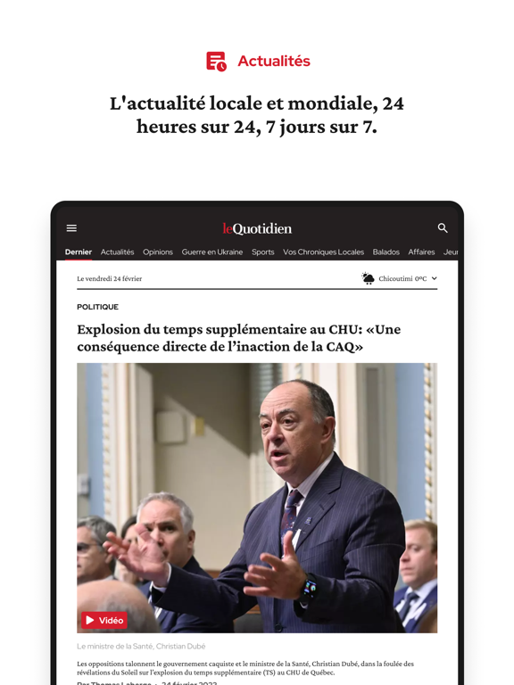 Screenshot #5 pour Le Quotidien