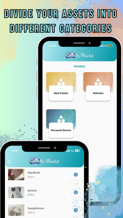 Family assets Screenshot