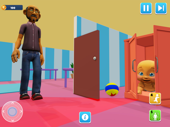 Hide And Seek Find Daddy Game