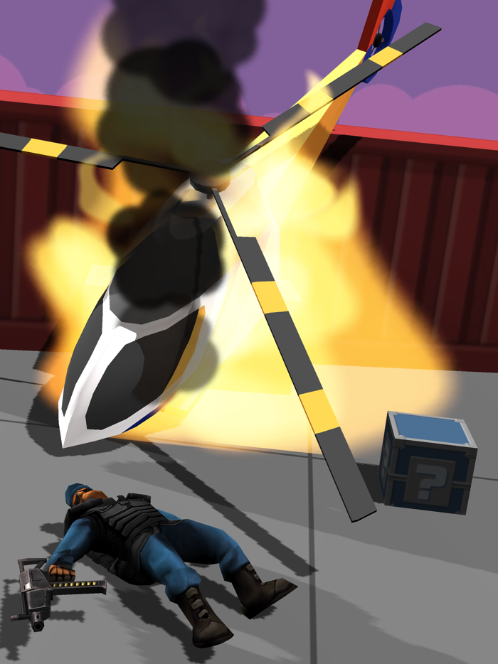 Sky Liberator Helicopter Fight