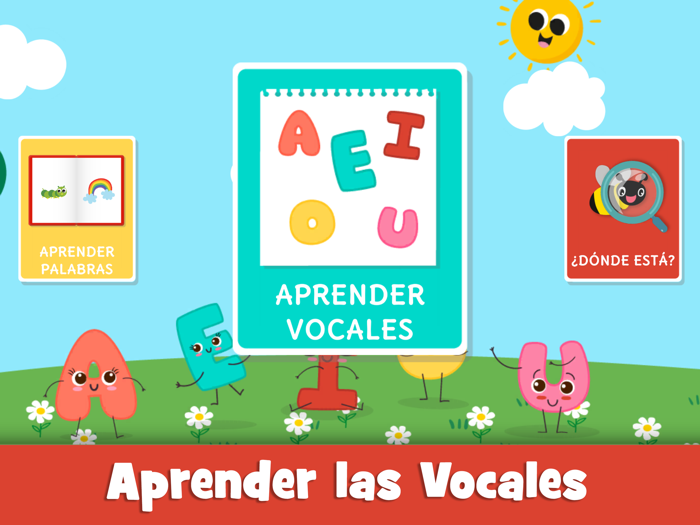 Las vocales para niños español
