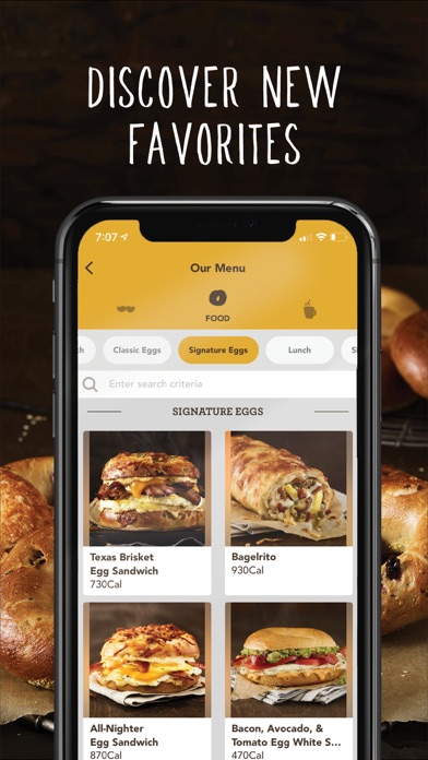 Einstein Bros Bagels Screenshot