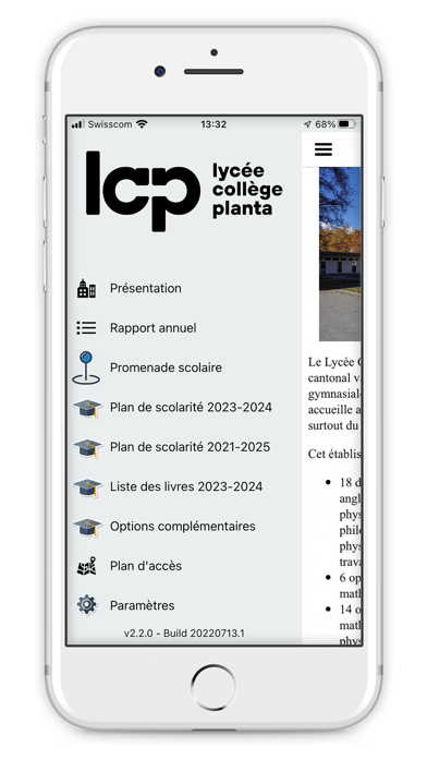 Lycée Collège Planta Screenshot