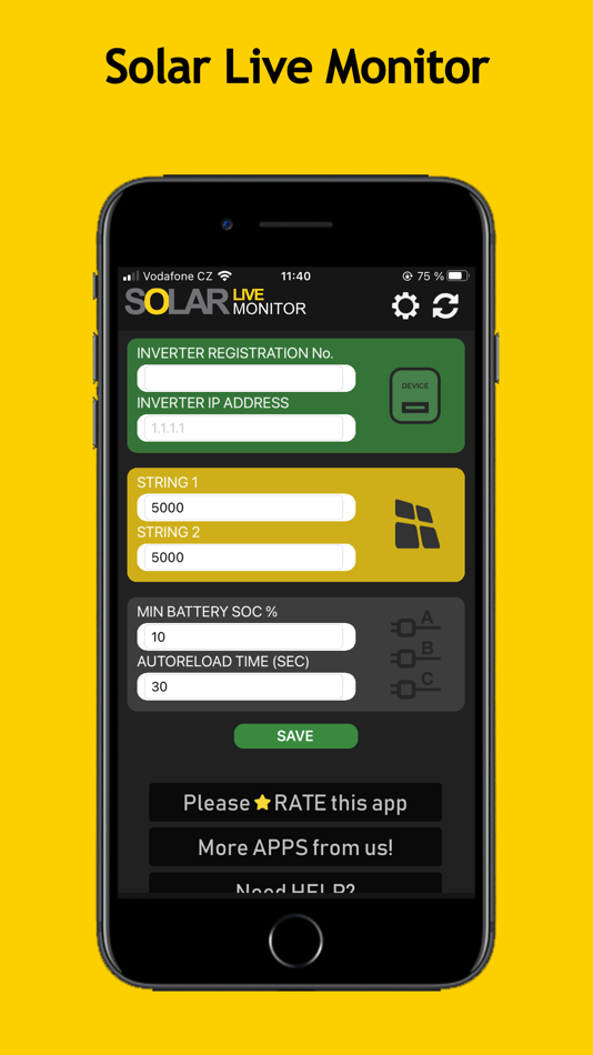 #3. Solar Live Monitor for Solax (iOS) 由: dsgn s.r.o.