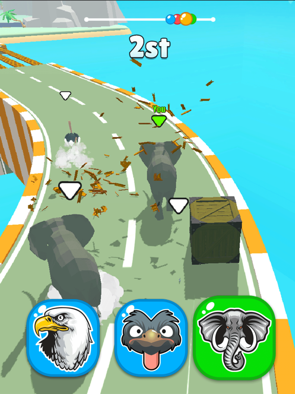 Animals Racing iPad screenshot 8 - Games app