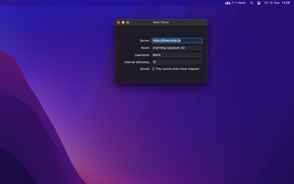 #2. Mob Timer (macOS) 由: innoQ Deutschland GmbH