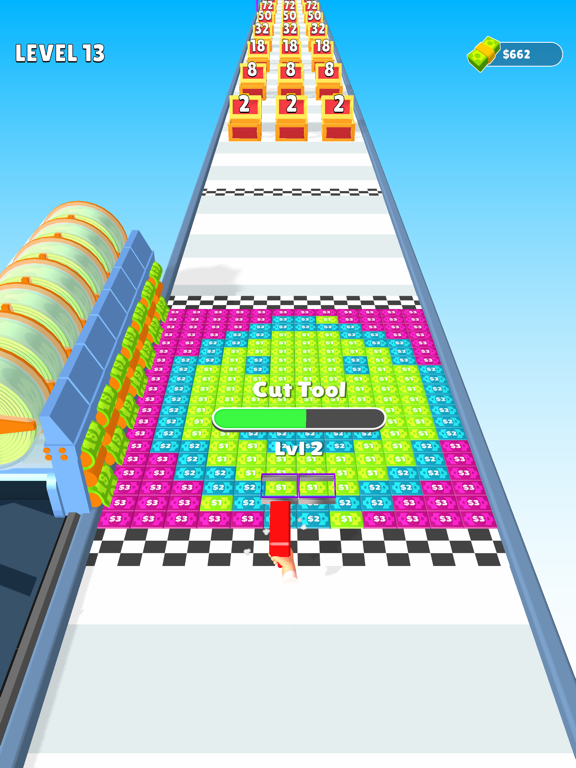 Money Cut Run iPad screenshot