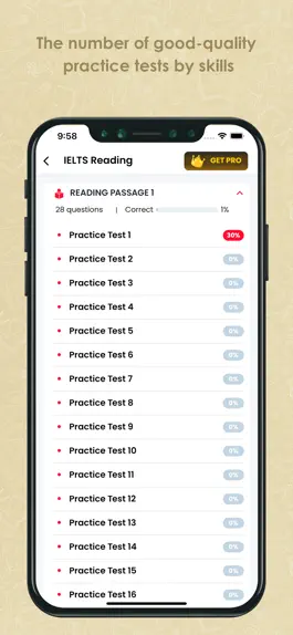 Game screenshot IELTS® Test Pro apk