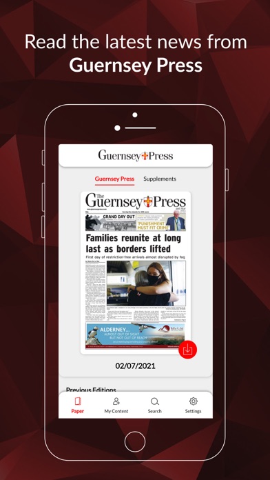 Guernsey Press and Star Screenshot