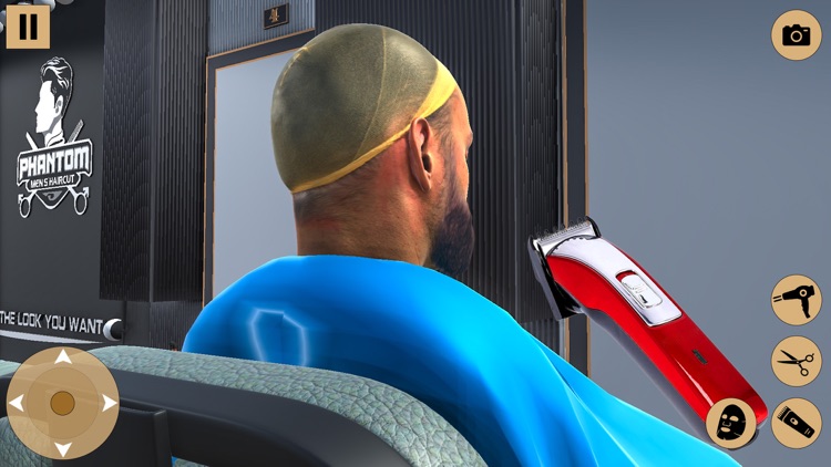 Barber Shop Hair Cut Game screenshot-3