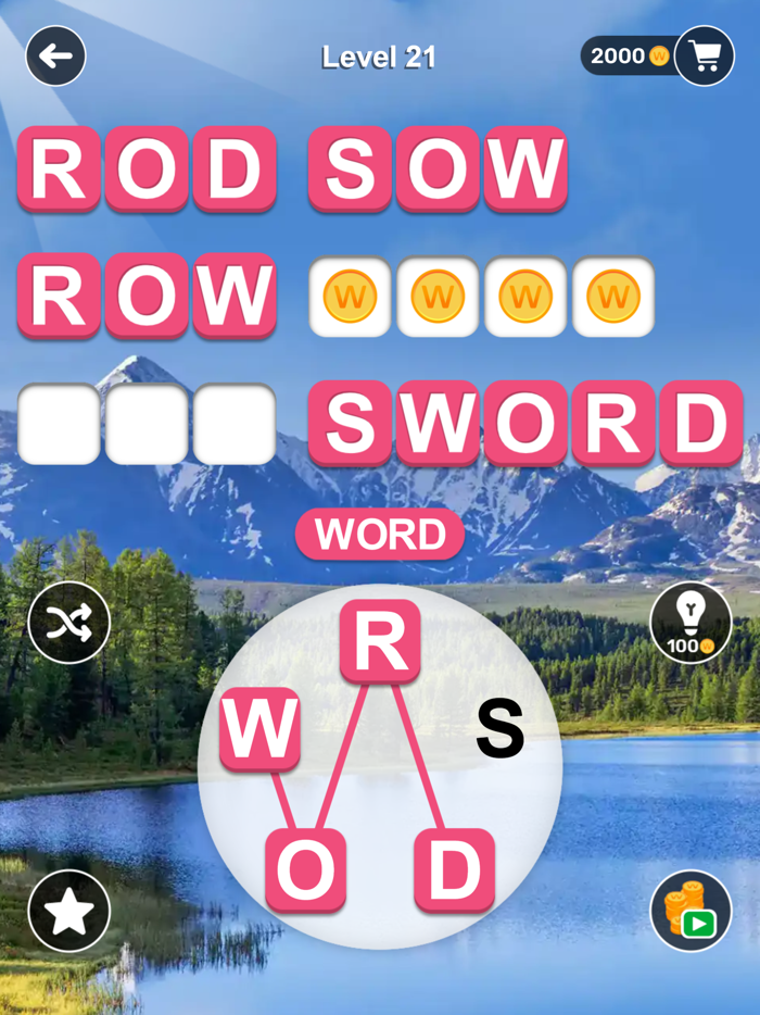 Word Explorer Relaxing Puzzle