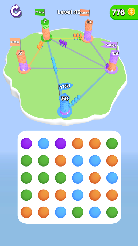 #6. Connect and Conquer (iOS) By: Mood Games OU