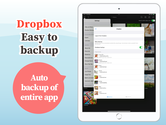 MyPics - A Powerful PhotoAlbum iPad screenshot 7 - Photo & Video app