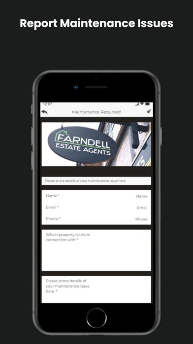 Farndell Estate Agents Screenshot