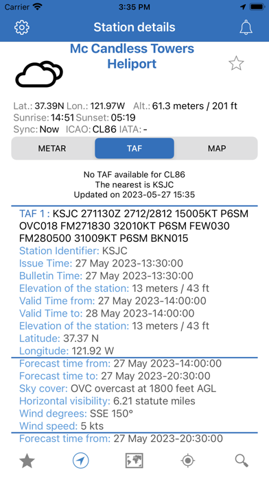 NOAA Aviation PRO Live Weather Screenshot