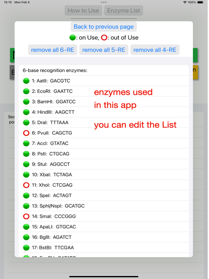 #2. MutagenesisHelper (iOS) Podle: Terumichi Tanaka