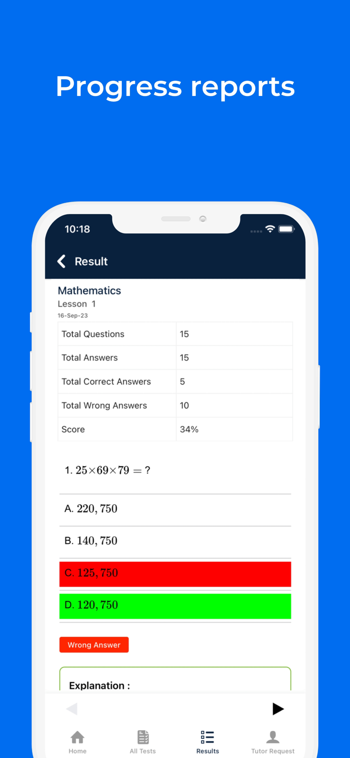 State Math Test Prep