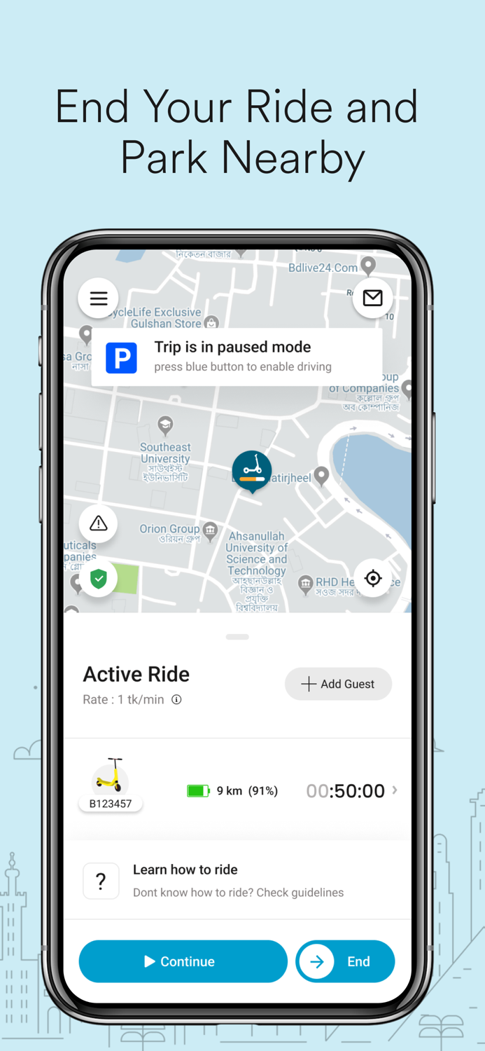 Go Scoot - Scooter Sharing