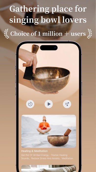 Tibetan Singing Bowls Crystal Screenshot
