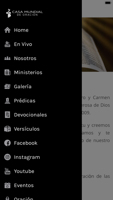 Casa Mundial de Oracion Screenshot