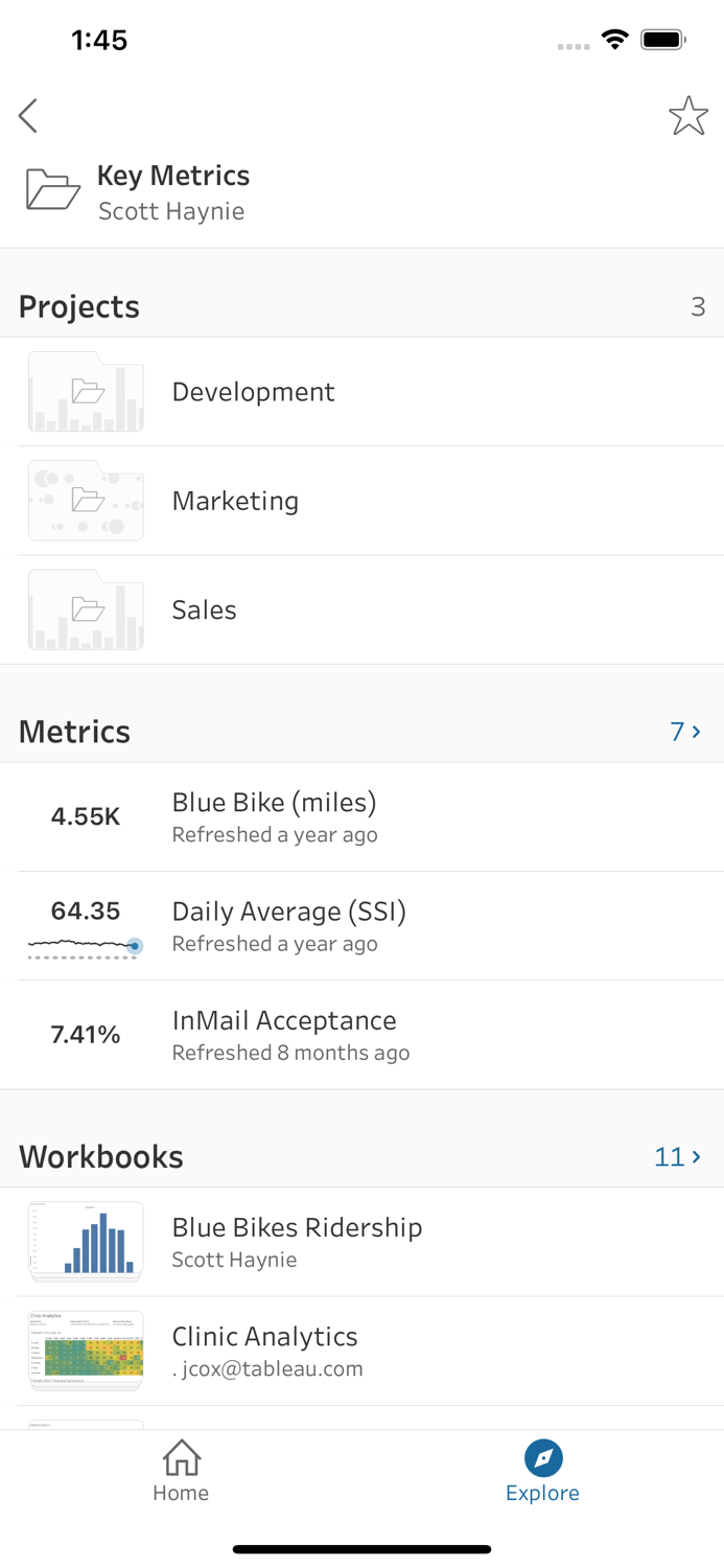 Tableau Mobile for BlackBerry