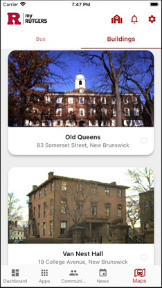 myRutgers screenshot 5
