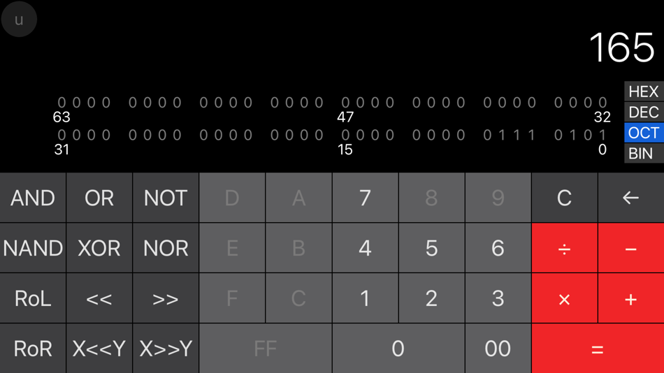#9. uCalculator (iOS) Podle: 伟锋 阮