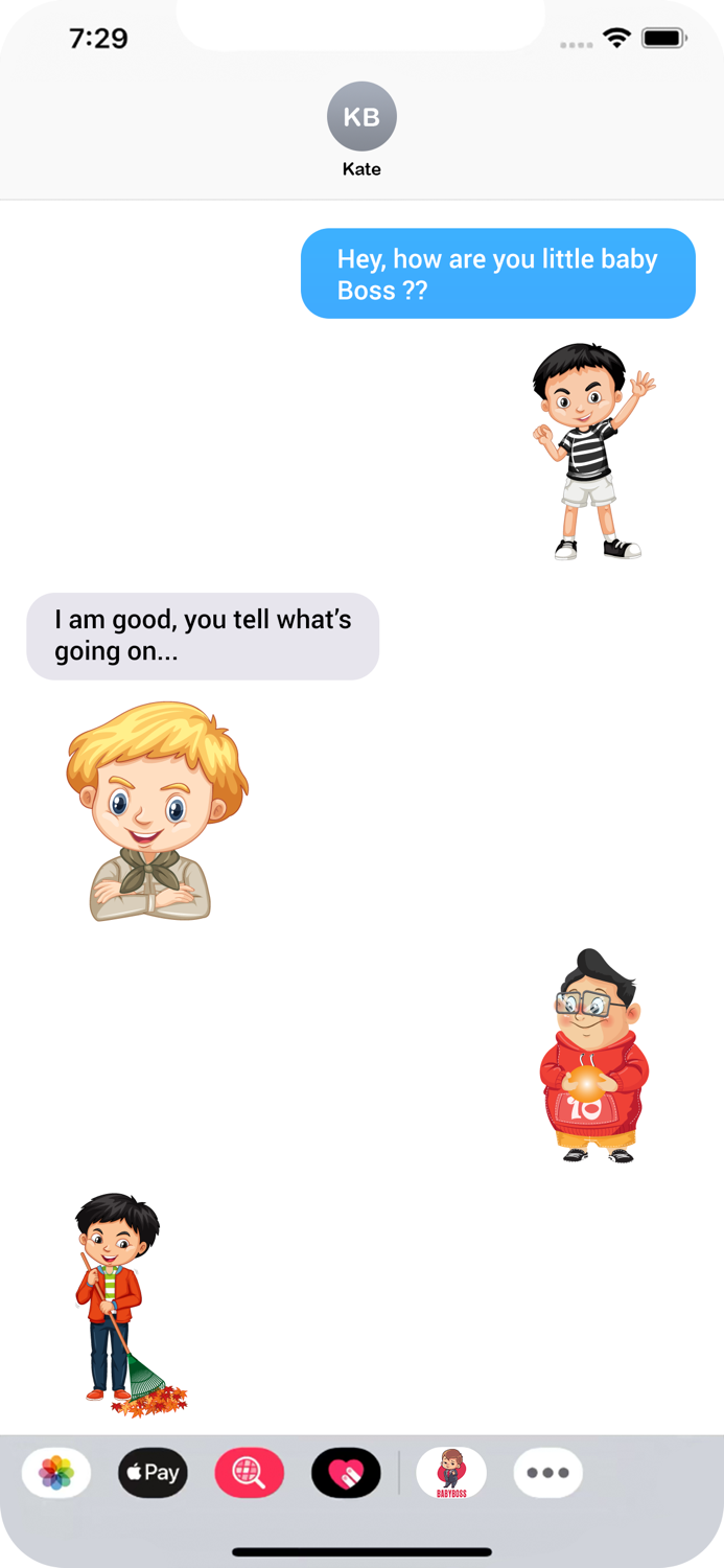 Little Boy Emojis