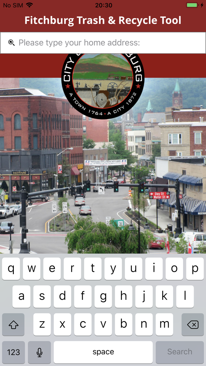 Fitchburg Trash and Recycle Tool