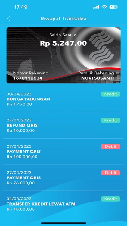 Mobile Bank SumselBabel screenshot-3