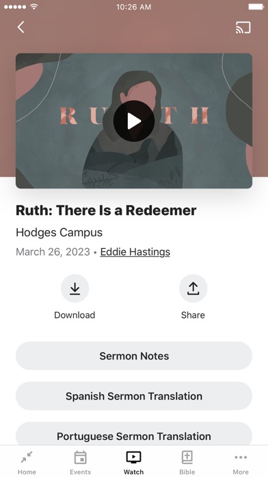 Chets Creek Church Screenshot
