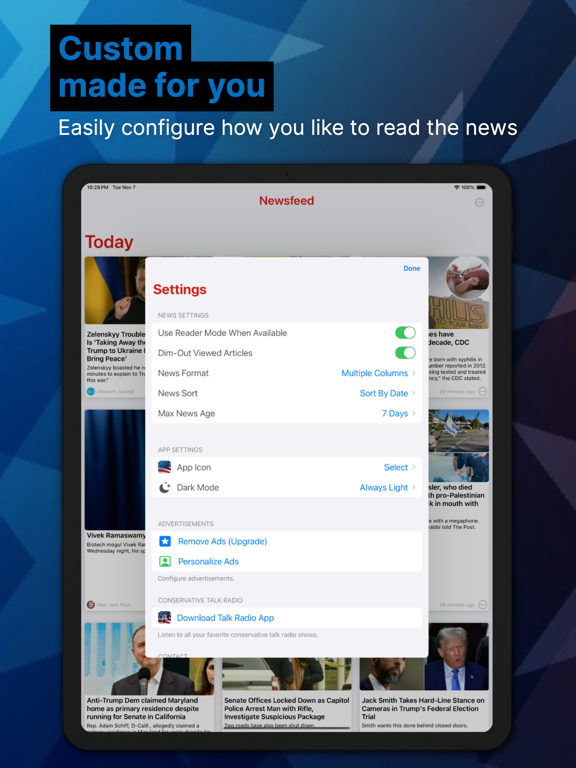 Screenshot #5 for Conservative News