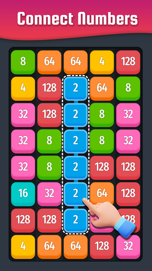 #1. Number Connect - Link 2048 (iOS) 由: UNIT5
