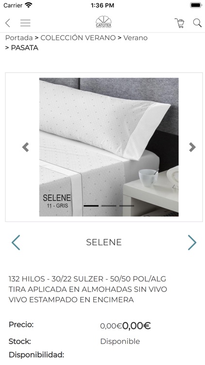 CATOTEX Ropa de cama