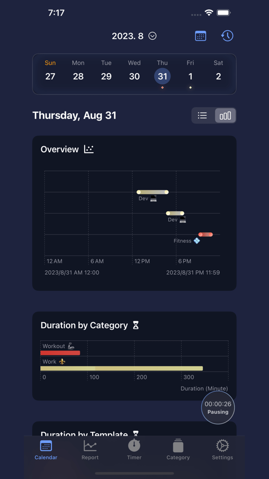 #2. Todo Times (iOS) 由: Myeongju Mun