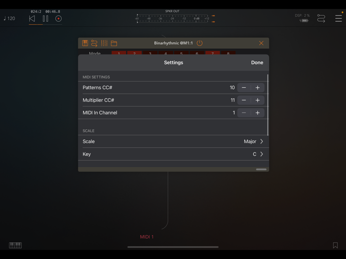 Binarhythmic Rhythm Generator