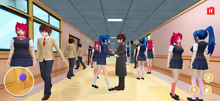 Anime Girl High School Sim 3D